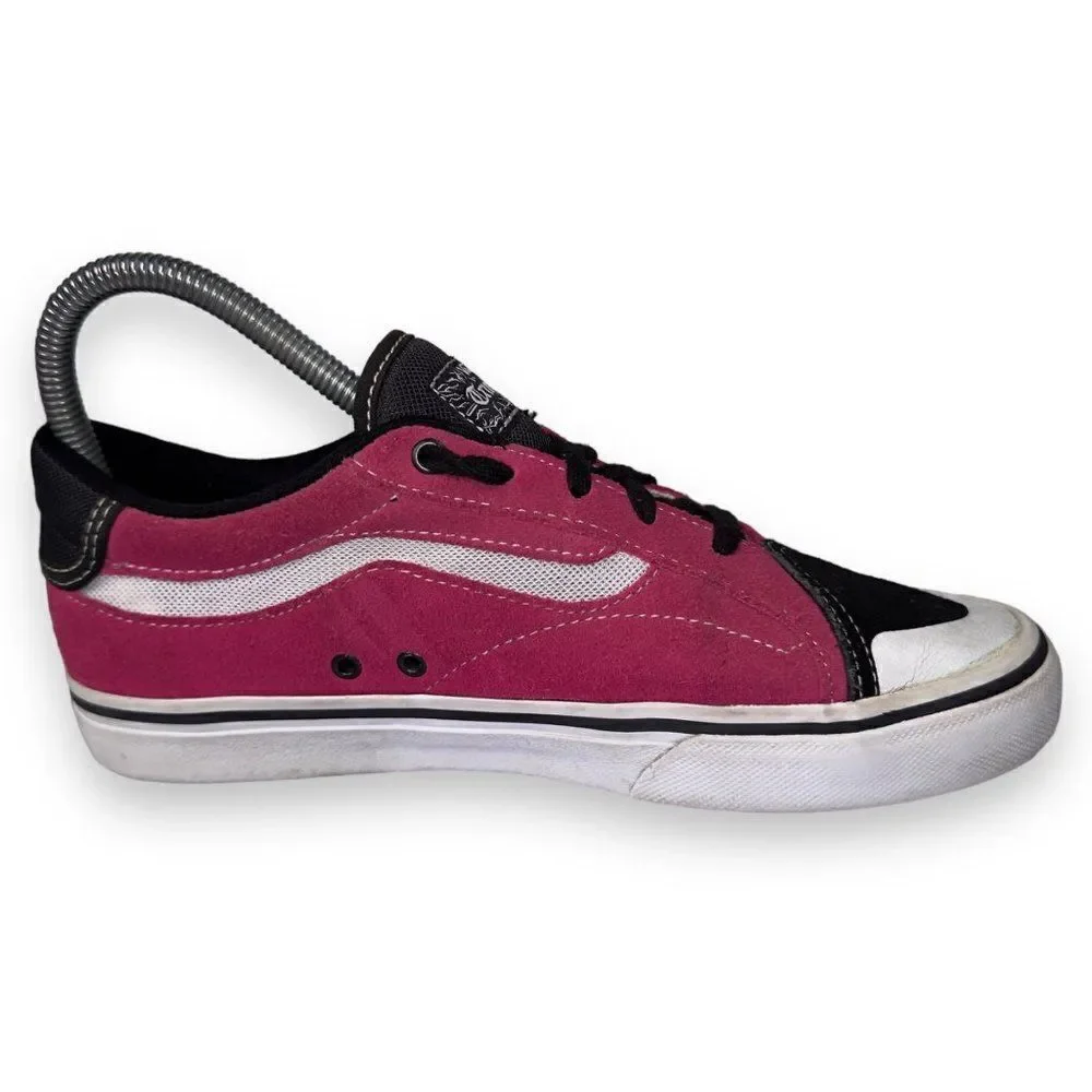 Vans TNT Advanced Prototype Skate Sneakers Pink / Black /‎ White Youth 5